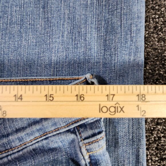 Old Navy Jeans Women's 12 Blue Denim Midrise The Sweetheart Bootcut 33x32 - Picture 3 of 11